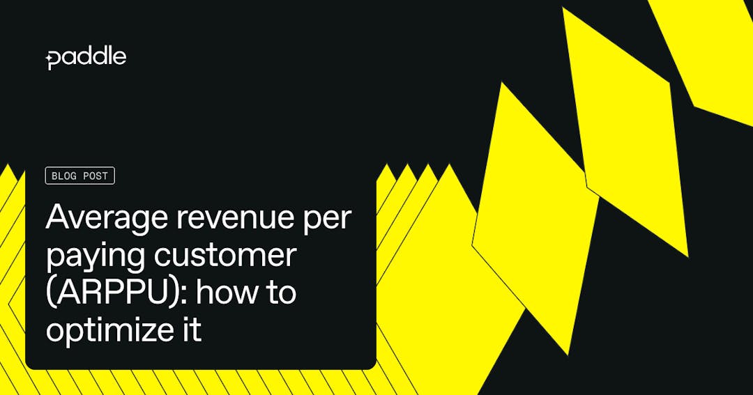 average revenue per paying customer (ARPPU)