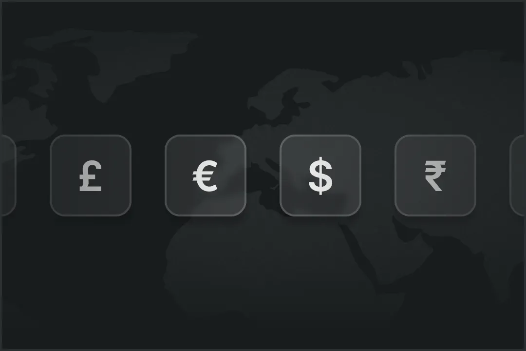 Multiple currencies