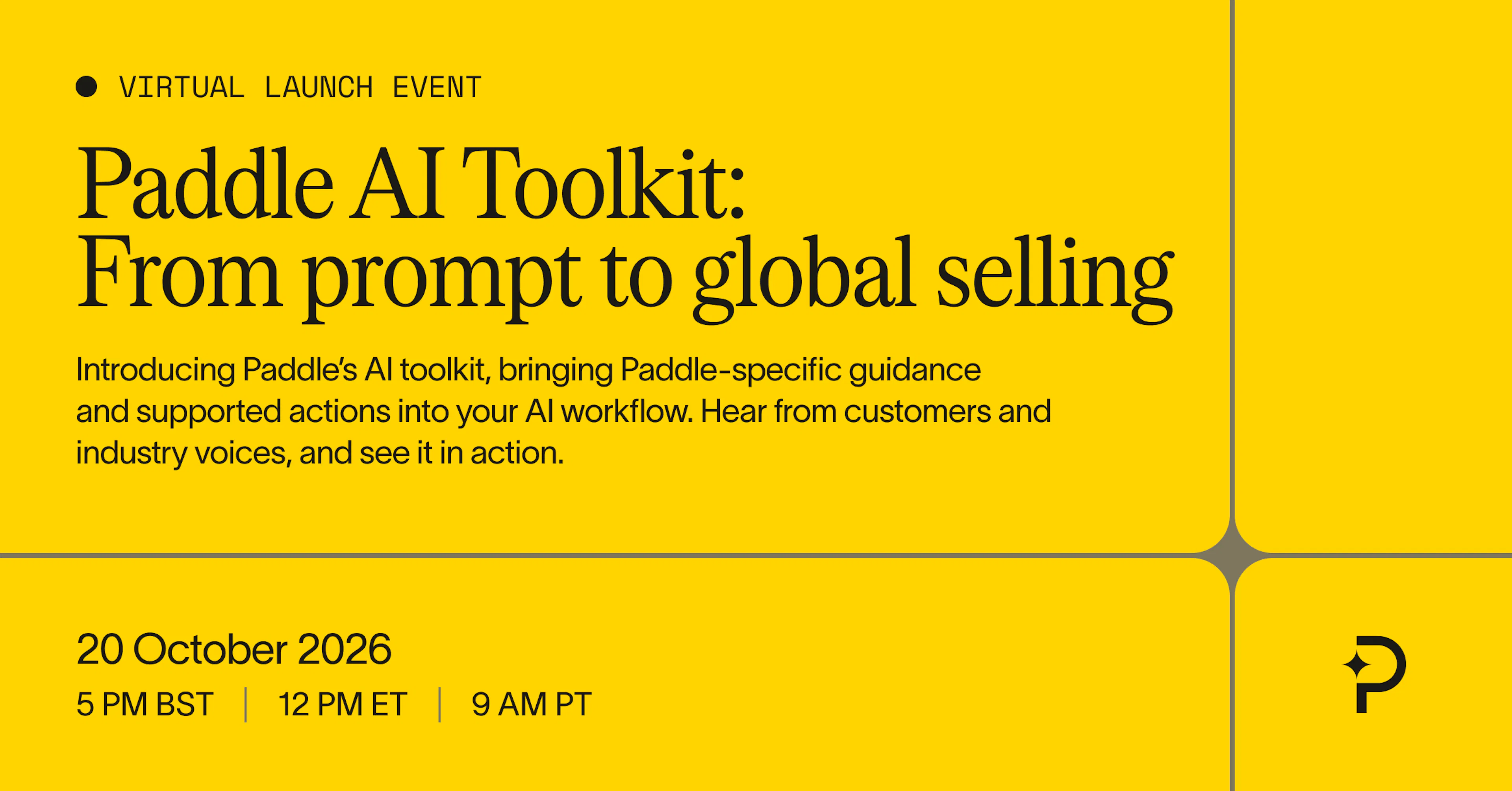 The Paddle AI Tookit From prompt to global selling