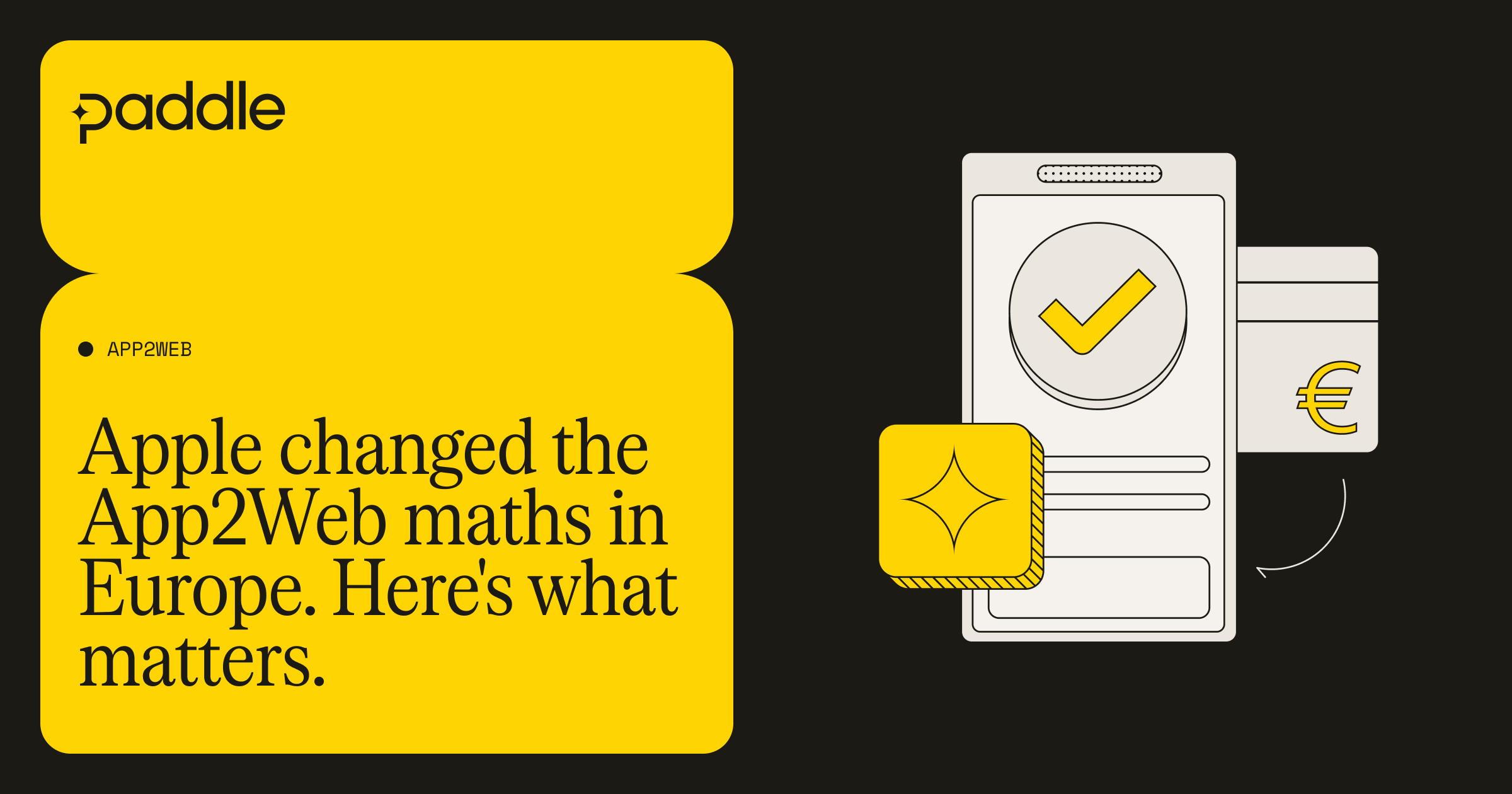 Apple changed the App2Web maths in Europe. Here's what matters.