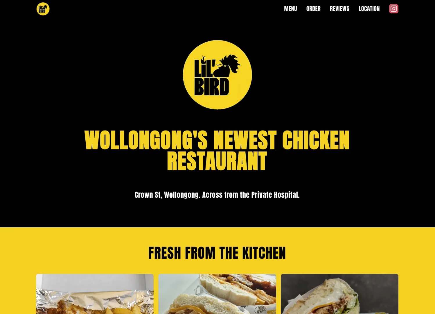 Lil' Bird website