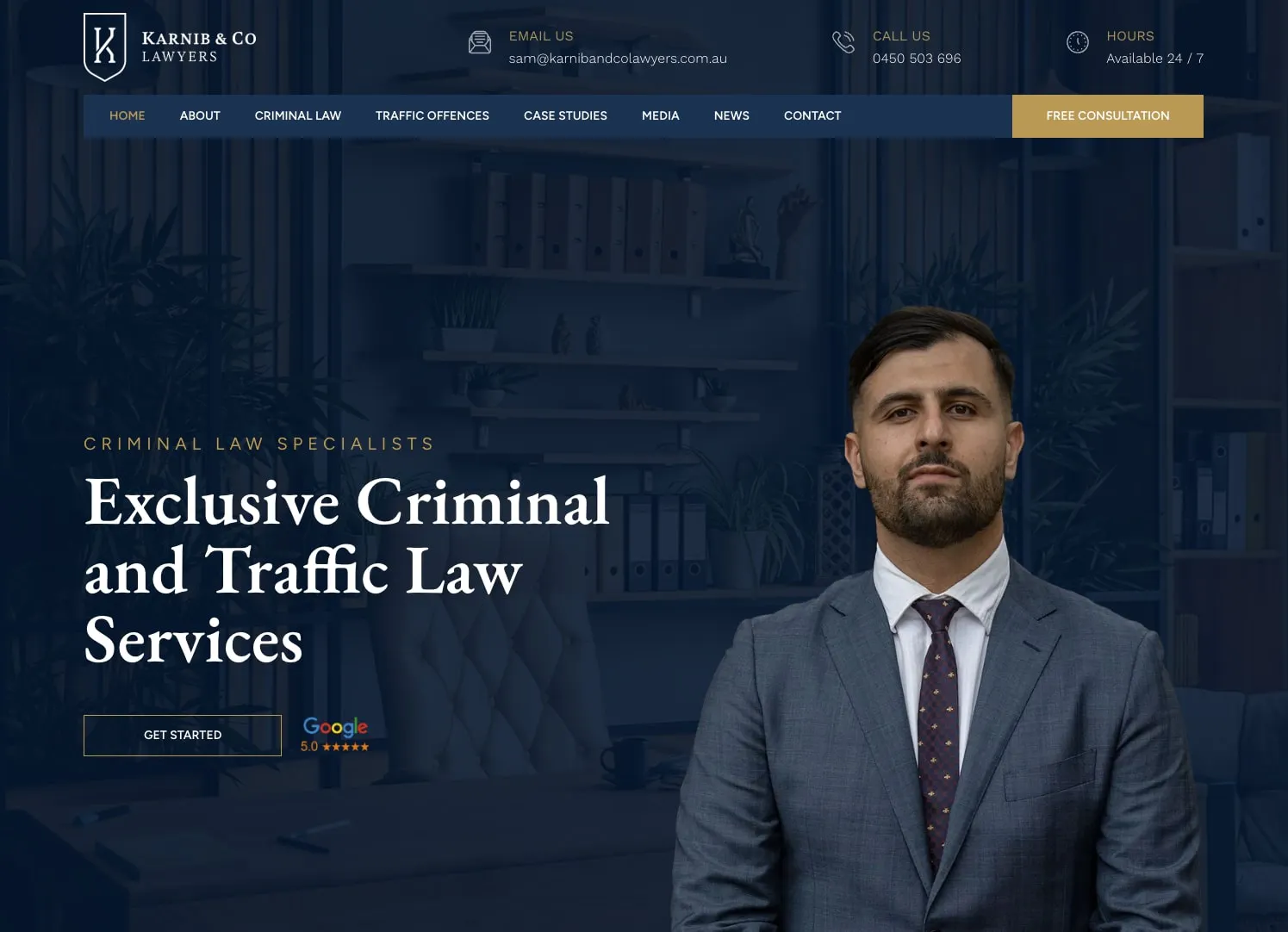 Karnib and Co website