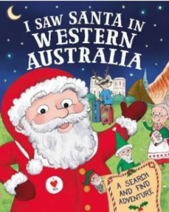 Cover of I Saw Santa in Western Australia