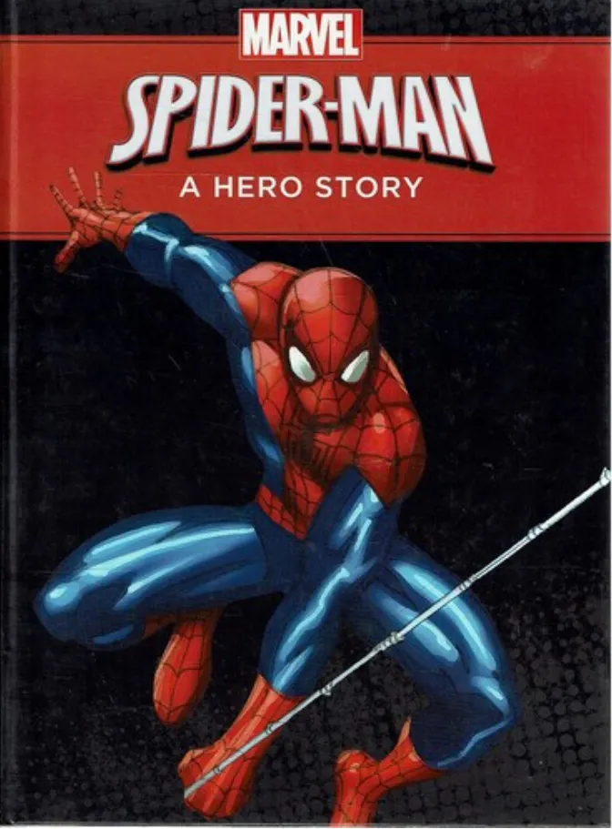 Cover of Spider-Man A Hero Story. Marvel