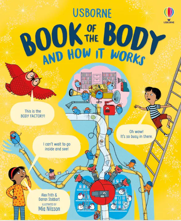 Cover of Usborne Book of the Body and How It Works