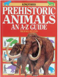 Cover of Prehistoric animals An A-Z Guide