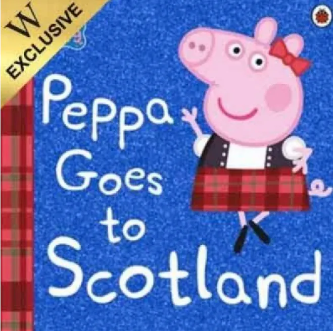 Peppa Goes To Scotland cover