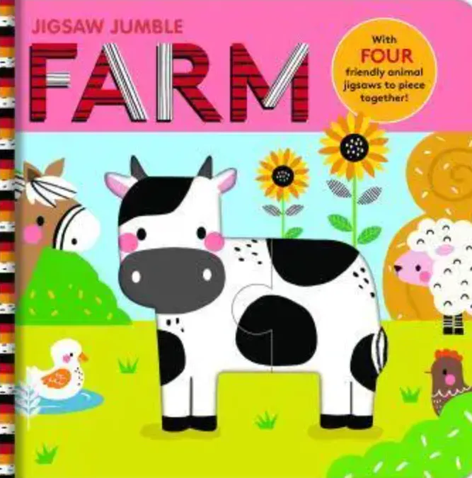 Cover of Jigsaw Jumble: Farm