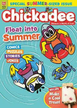 Cover of Chickadee Magazine