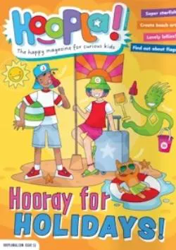 Cover of Hoopla Magazine