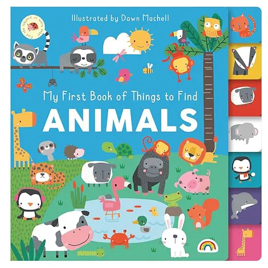 My First Book of Things to Find Animals