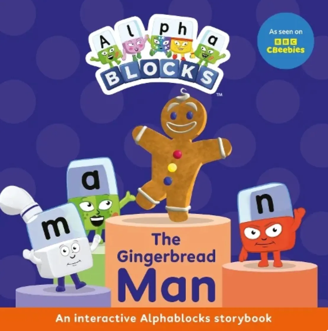 Alpha Blocks The Gingerbread Man