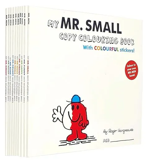 My Mr Small Copy Colouring Book 