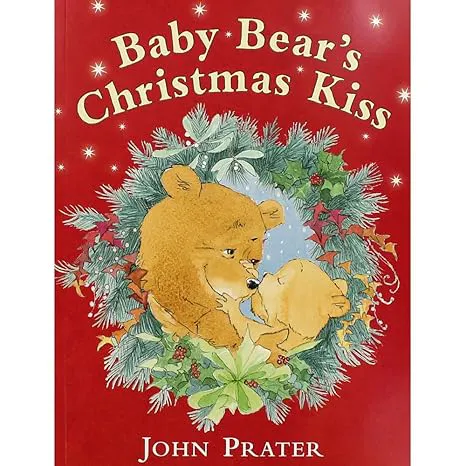 Baby Bears Christmas Kiss