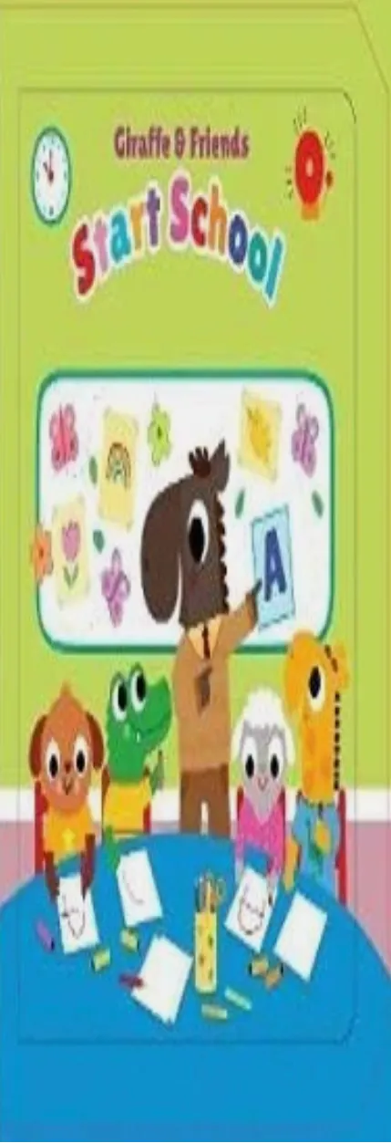 Giraffe And Friends Start School