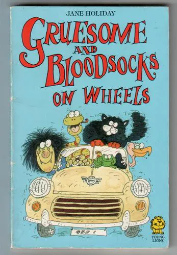 Gruesome and Bloodsocks on Wheels