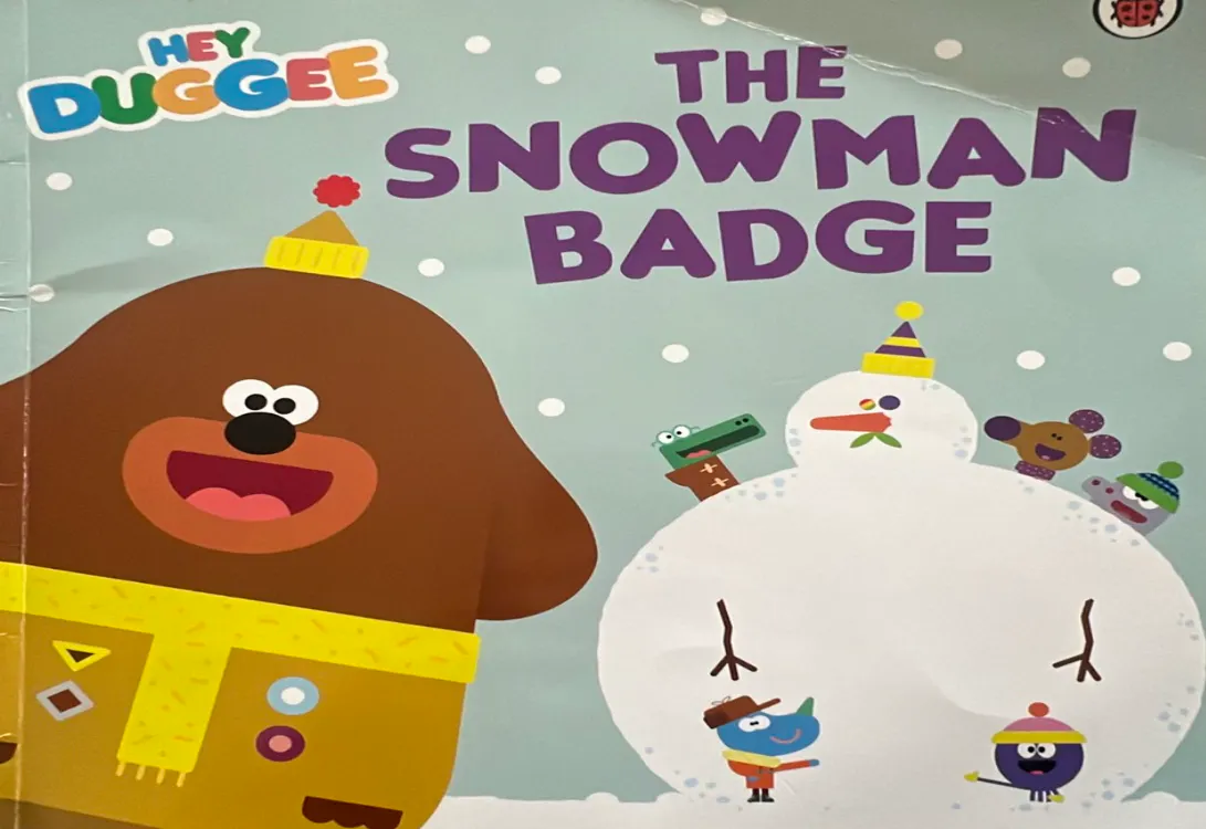 Hey Duggee - The Snowman Badge cover