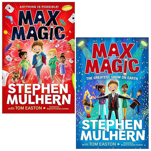 Max Magic Series 2 Books Collection Set