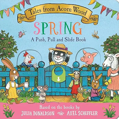 Spring - A Push Pull And Slide Book