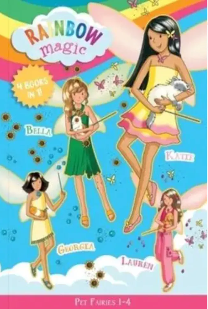 Rainbow Magic Pet Fairies Books 1-4