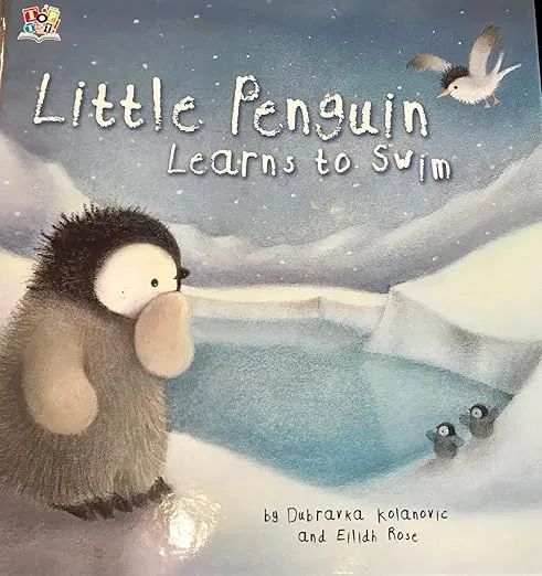 Little Penguin Learns To Swim