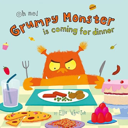Grumpy Monster Is Coming For Dinner