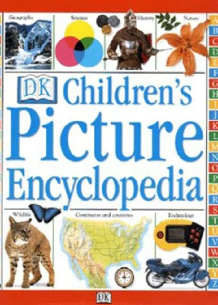 Cover of The Dorling Kindersley children's picture encyclopedia