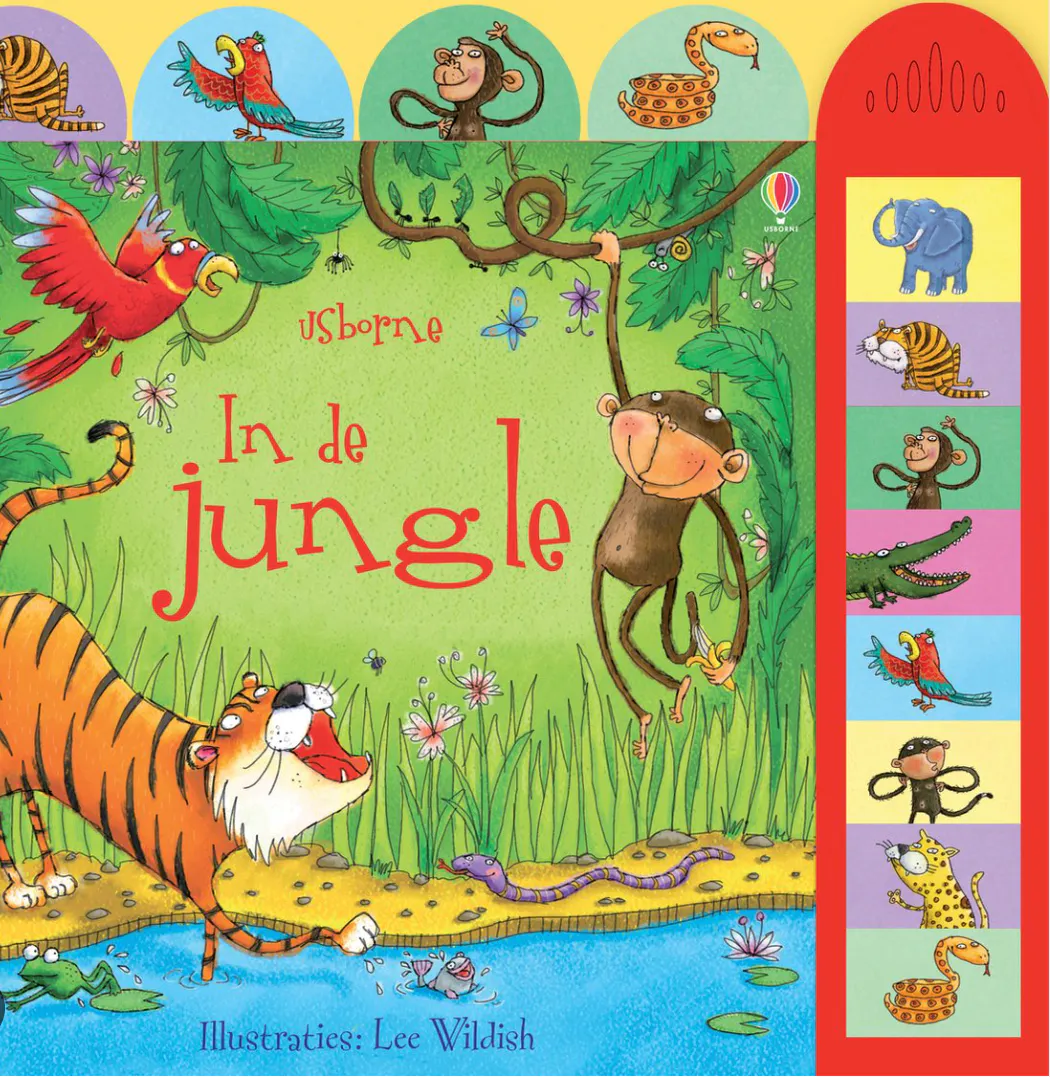 Cover of In de jungle