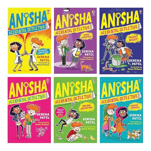 Anisha, Accidental Detective Series 7 Books Collection Set