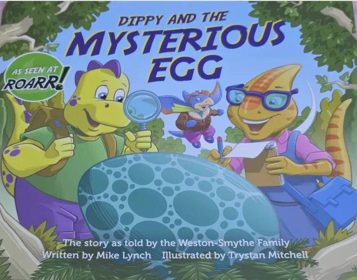 Cover of Dippy And The Mysterious Egg