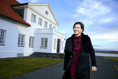 Iceland First Lady Eliza Reid, by Gudmundur Thor Karason