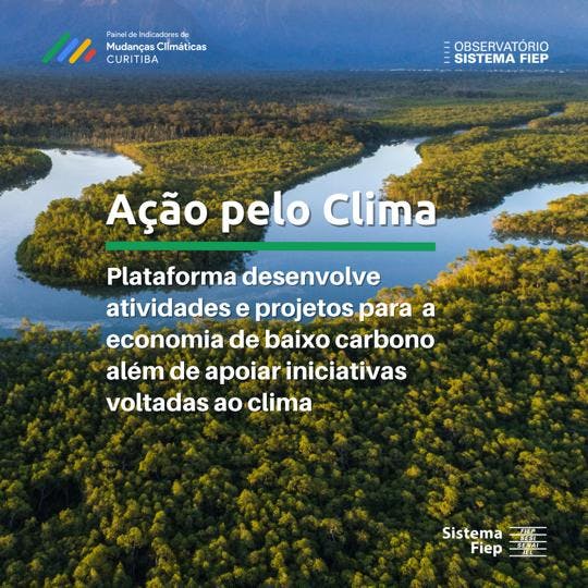 A Plataforma Ação pelo Clima do Pacto Global da ONU Brasil tem como objetivo mobilizar seus membros para que integrem a Agenda Climática nas suas estratégias organizacionais contribuindo para a construção de uma economia resiliente e carbono neutro de forma transparente, socialmente justa e inclusiva.  A equipe técnica do Painel de Indicadores de Mudanças Climáticas Curitiba é integrante da rede e destaca a contribuição dos processos de articulação junto ao meio empresarial comprometido com as metas de desenvolvimento sustentável. A 2ª Reunião Trimestral da Plataforma de Ação pelo Clima, realizada em julho, teve como tema central 