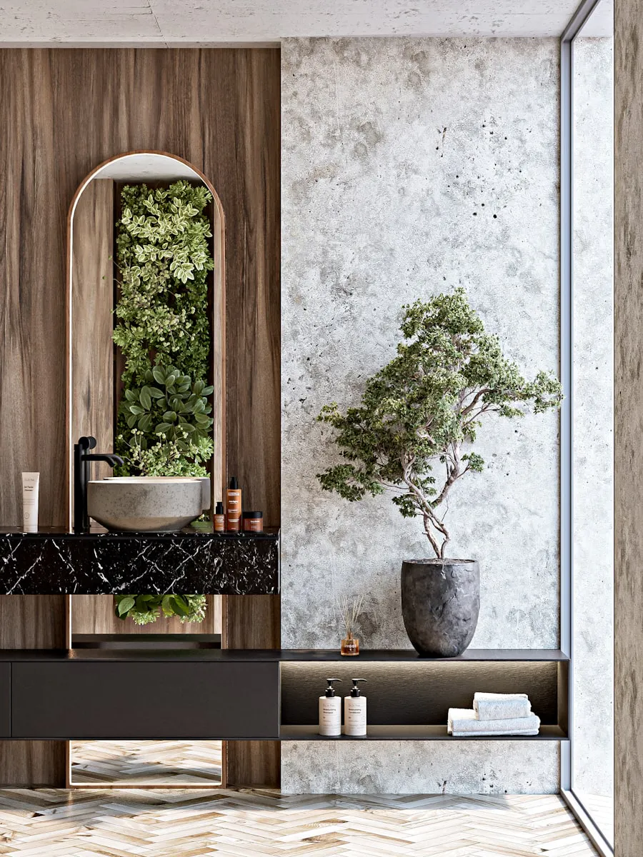 Bathroom and Kitchen