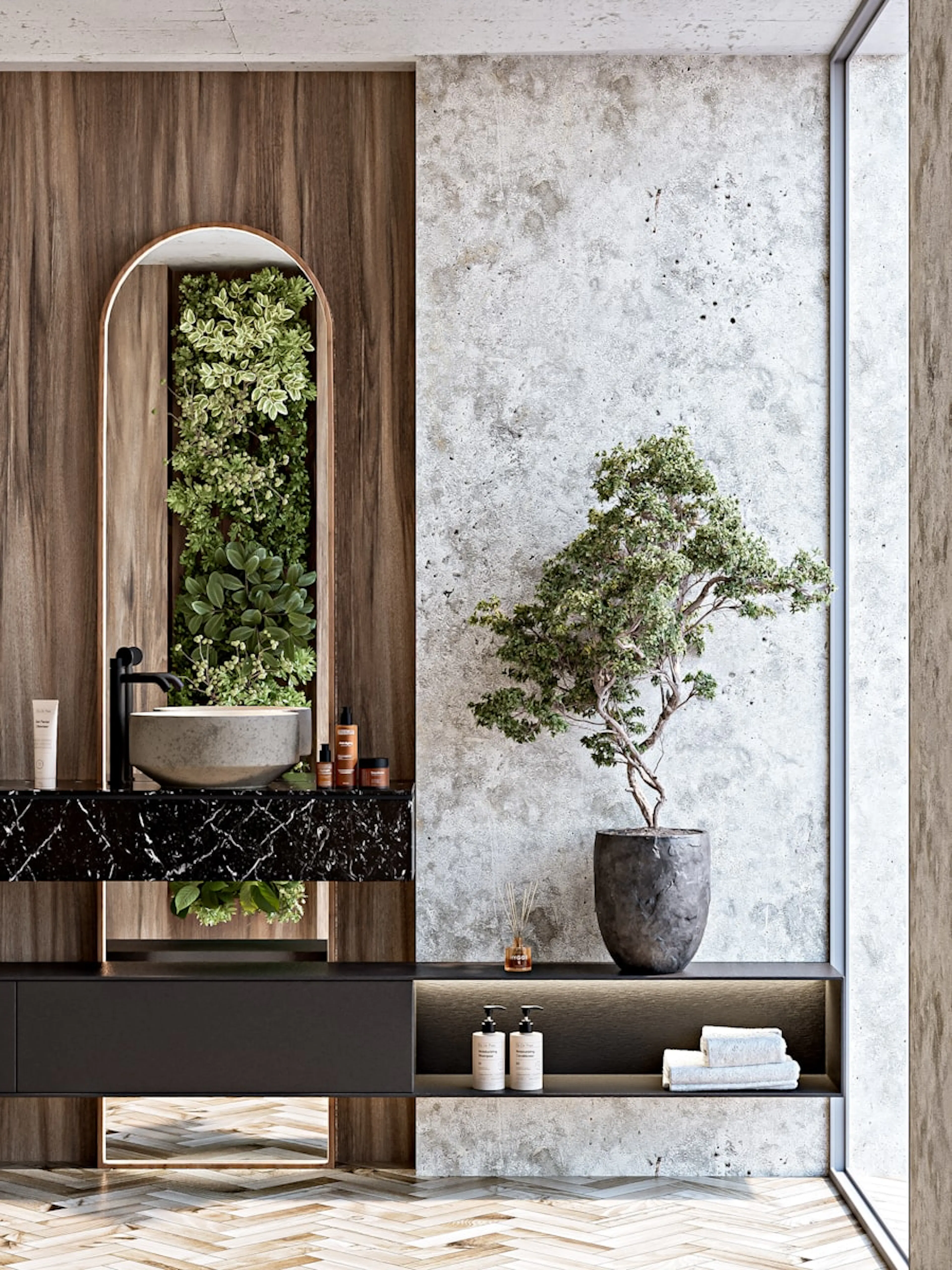 Bathroom and Kitchen