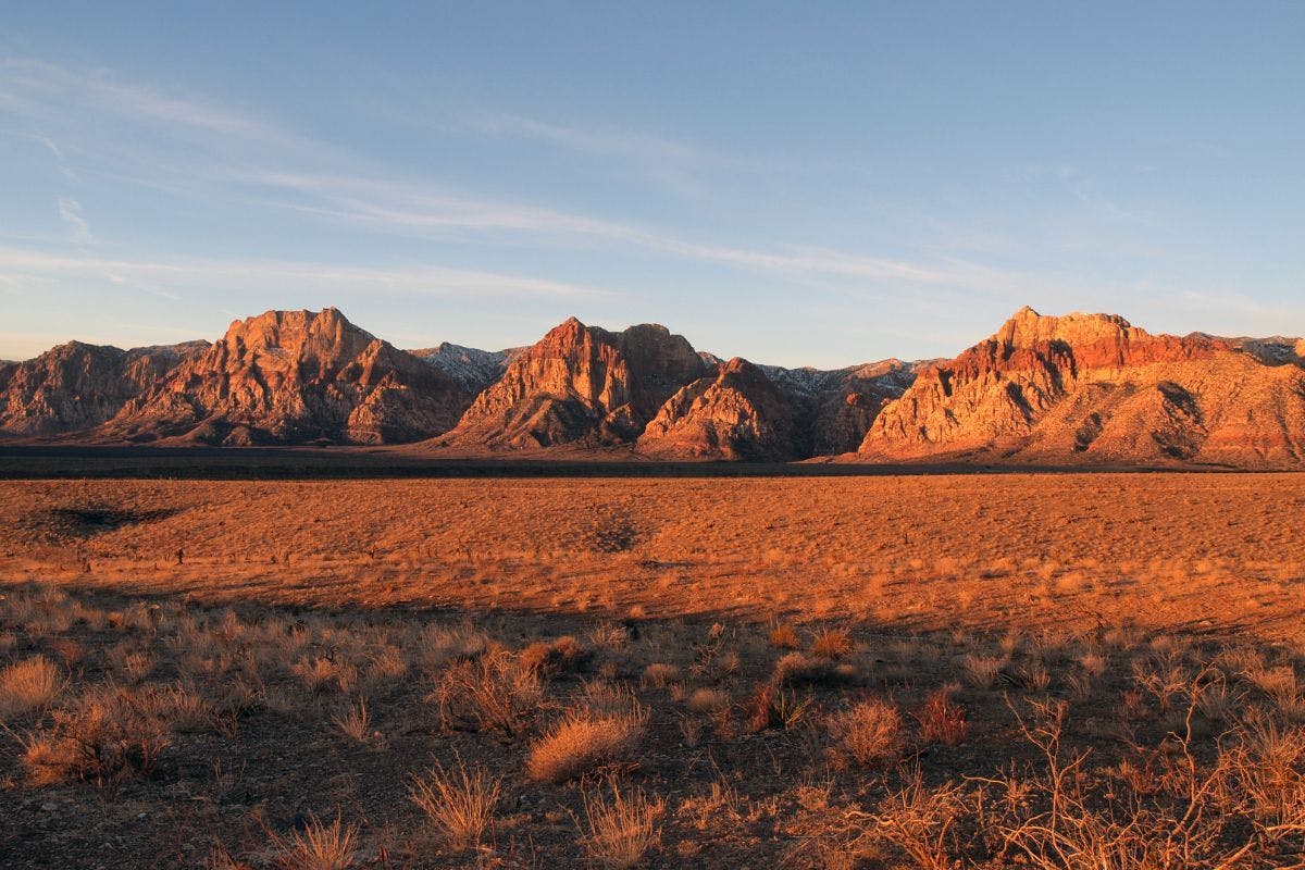 Nevada landscape.