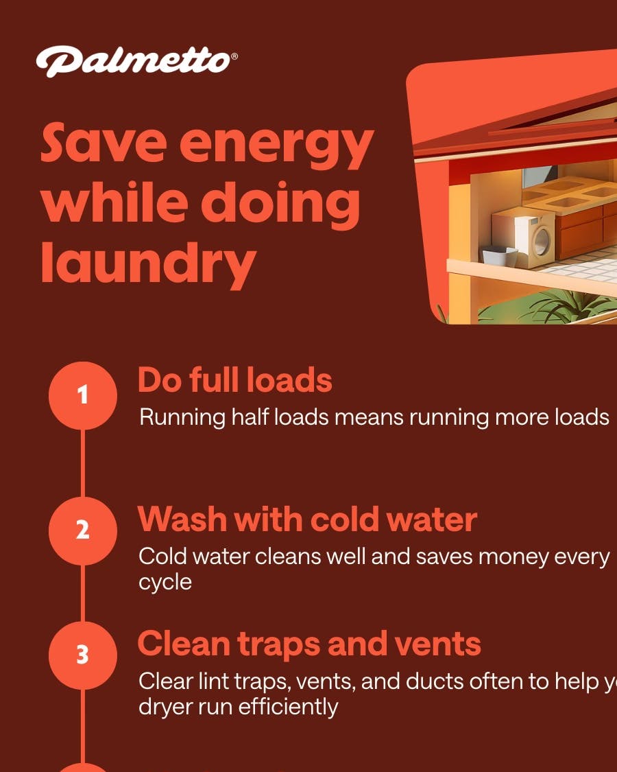 How to save energy while doing your laundry