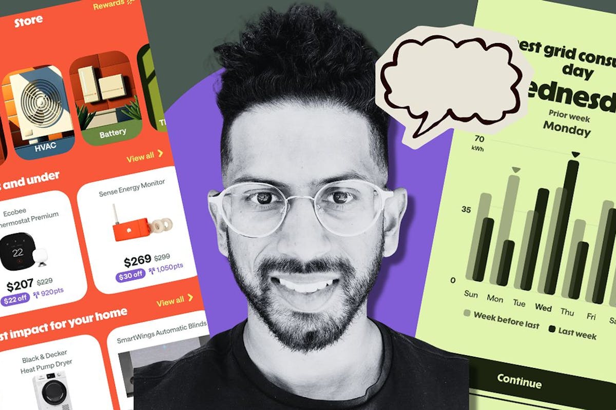 Collage featuring DJ Jayalath's headshot and images of the Palmetto App.