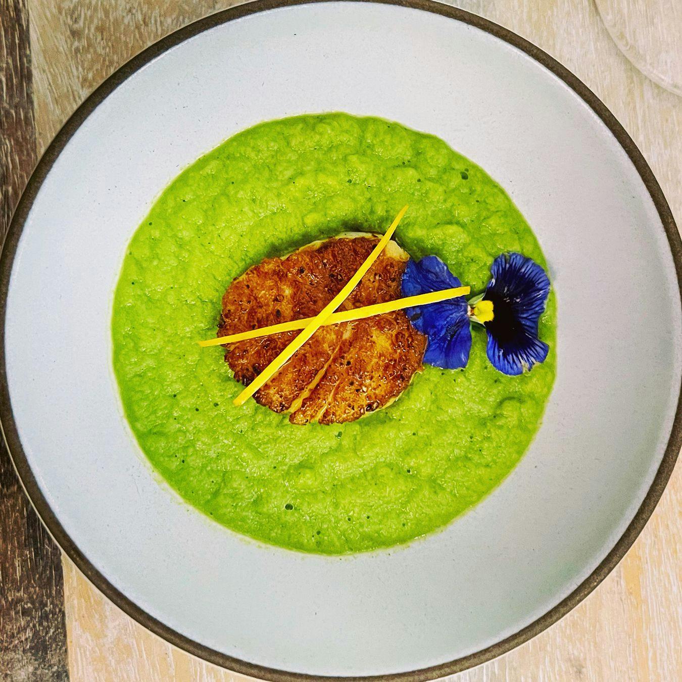 A dish prepared by DJ.