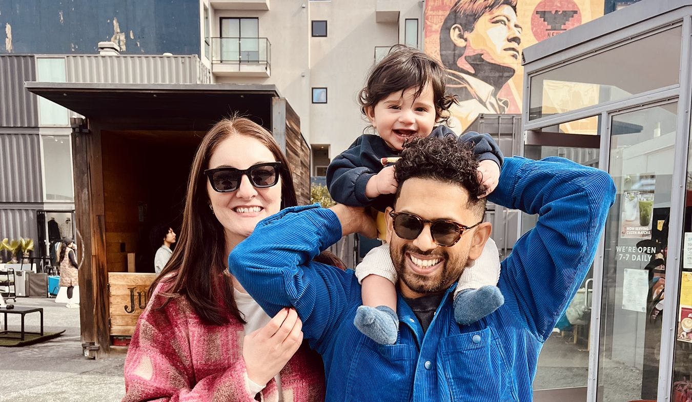 DJ and his family.