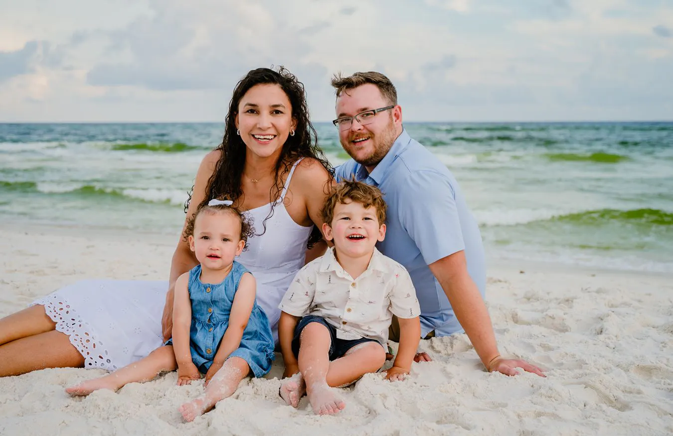 Kathryn Fincher and family.