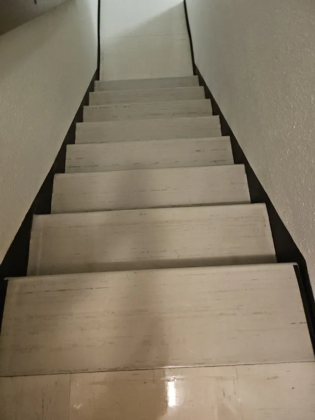Treppenhaus sauber von oben