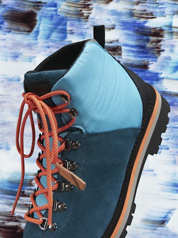 Pedule per uomo con inserti in nylon e suola vibram