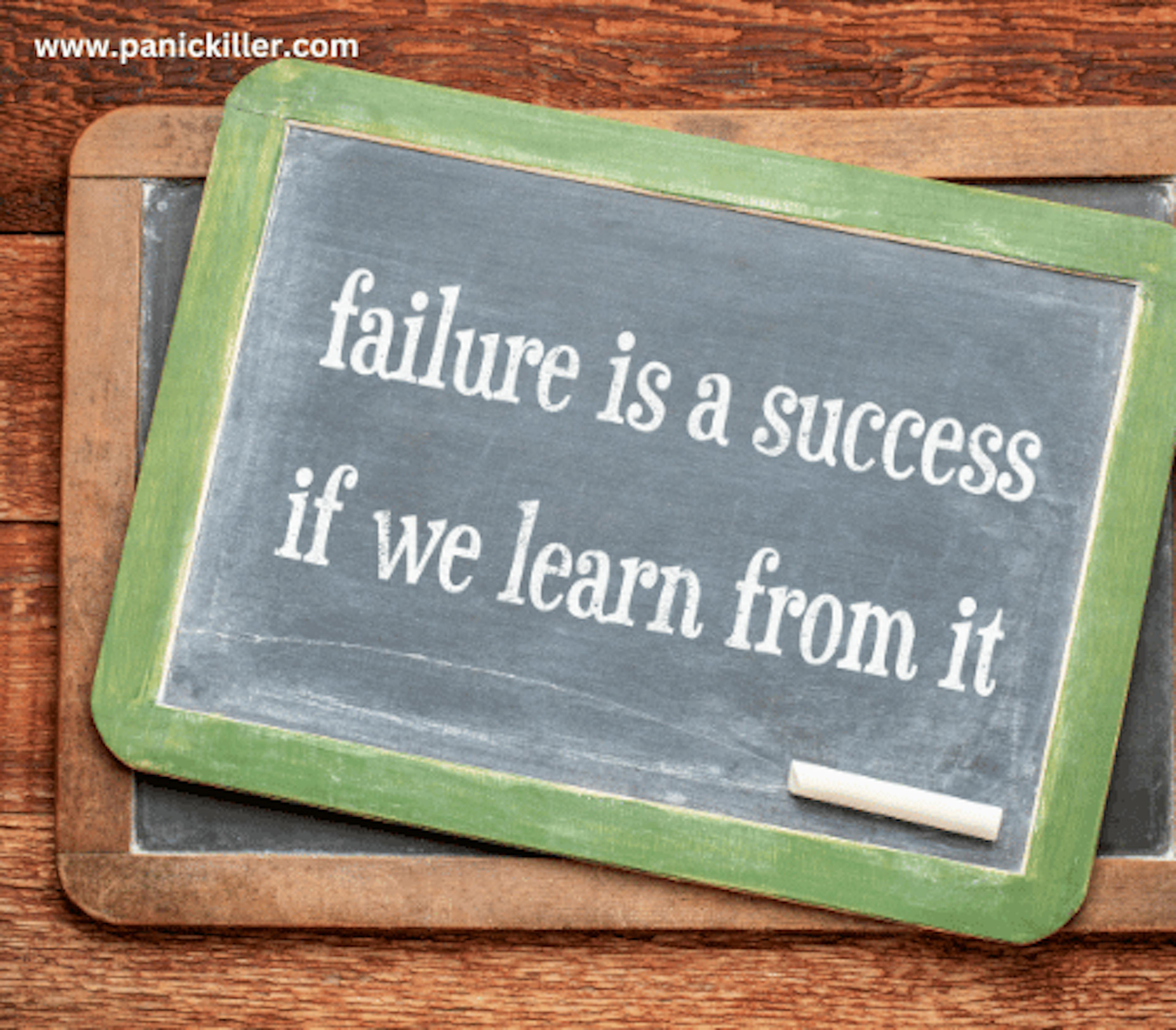 failure is a success if we learn from it