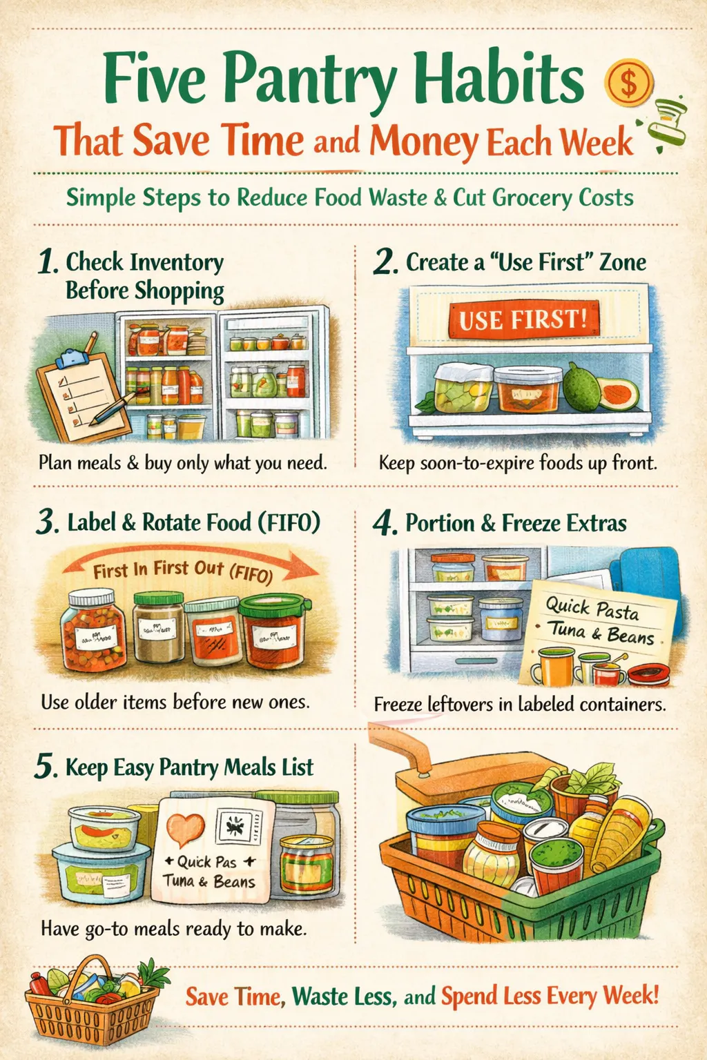 The Pantry Savvy Approach