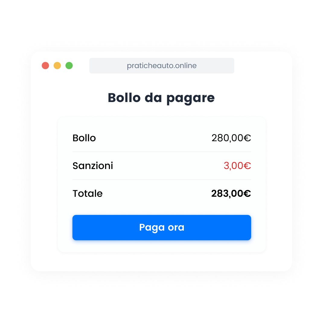 Pagamento bollo auto online | Pratiche Auto Online