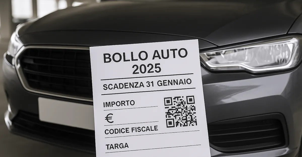 Quando pagare il bollo auto 2025: scadenze, regole e sanzioni