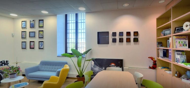 Recepción del curso de inglés Get Brit! En toledo.