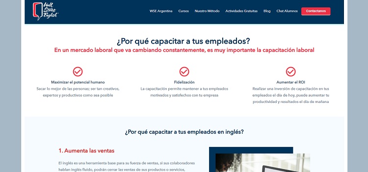 Wall Street English - ingl&eacute;s para empresas