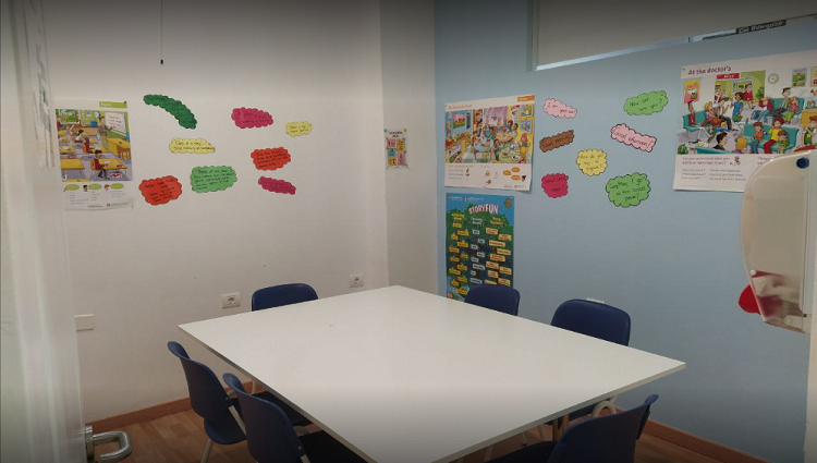 Sal&oacute;n de clases de The Academy en Tenerife