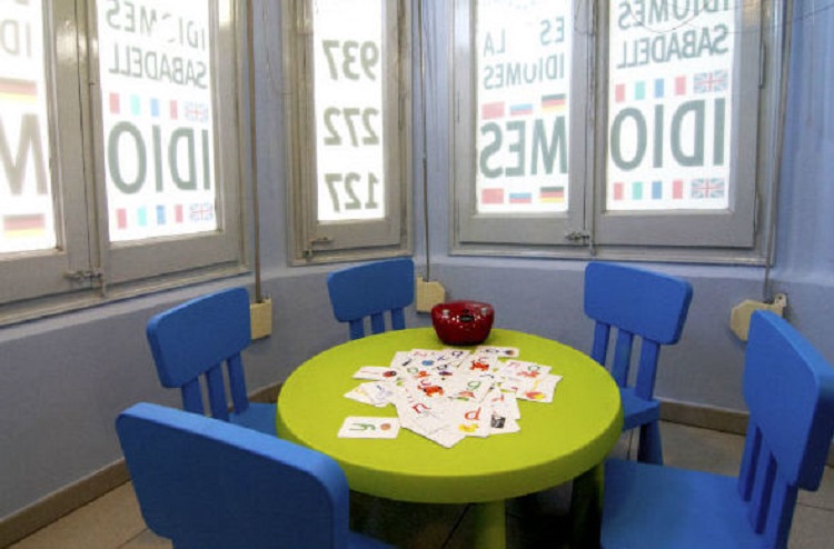 Idiomes Sabadell Sal&oacute;n de clases